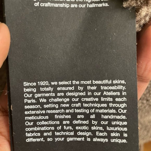 Yves Salomon Brown Suede Merino Shearling Hooded Zip Jacket Men's 48 50 - Picture 9 of 9